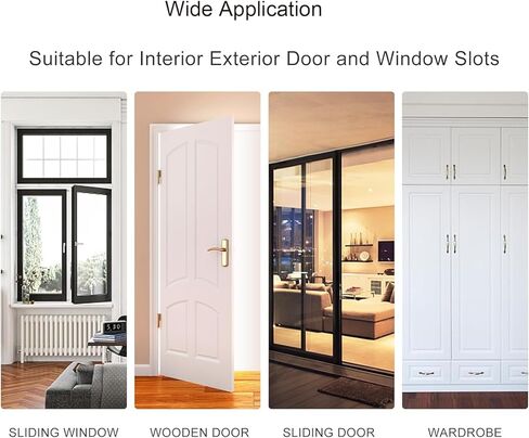الطقس تجريد الباب ختم الشريط D-شكل سيليكون السير الوقائي شريط لاصق ذاتي متعدد الثقوب شريط ختم عازل للصوت لإطار باب النوافذ العازلة 6 أمتار / 19.7 قدمًا (أسود) in Kuwait