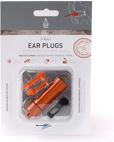 EQ Ear Plugs for Swimming Adults and Children - Advanced Ear Protection, Superior Comfort Red Color, Noise Protection, Earplugs for Swim Training, Water Activities, Noise Reduction in Saudi Arabia