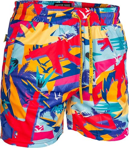 Combat Iron Hoochie Daddy Men's Mesh Shorts - 5" Inseam Soft Mesh Double Lined with Pockets - 100% Flex Polyester in Saudi Arabia