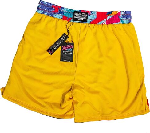 Combat Iron Hoochie Daddy Men's Mesh Shorts - 5" Inseam Soft Mesh Double Lined with Pockets - 100% Flex Polyester in Saudi Arabia