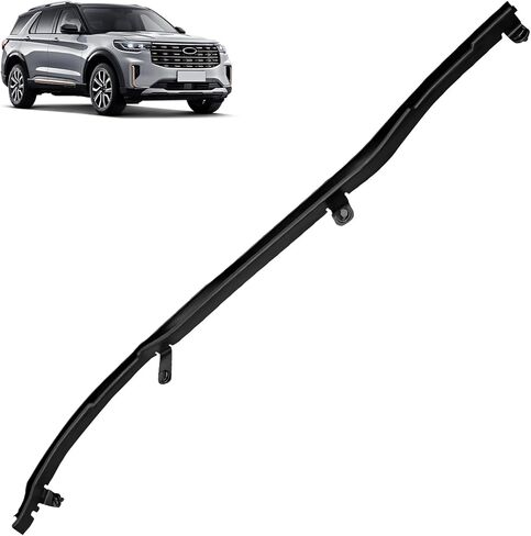 قطعتان من أشرطة الطقس للباب - متوافقة مع 2011-2019 Ford Explorer للركاب الأيمن والسائق على الجانب الأيسر من الباب الخلفي - يستبدل # BB5Z7825324B، BB5Z7825325B in Saudi Arabia