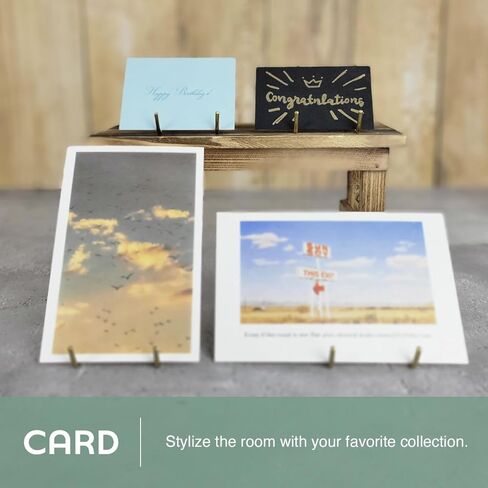 حامل بطاقة عمل نحاسي ذهبي مقاس 2.0 بوصة لعرض بطاقات العمل المكتبية حامل صغير حامل صور صغير حامل حامل صور in Kuwait