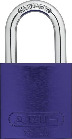 ABUS Orange 72/40 Lockout Tagout Padlock w/ 1" Shackle, Single Padlock, Keyed Different, 1 Padlock with 2 Keys in Saudi Arabia