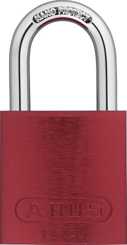 ABUS Orange 72/40 Lockout Tagout Padlock w/ 1" Shackle, Single Padlock, Keyed Different, 1 Padlock with 2 Keys in Saudi Arabia