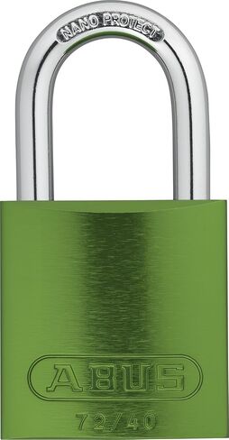 ABUS Orange 72/40 Lockout Tagout Padlock w/ 1" Shackle, Single Padlock, Keyed Different, 1 Padlock with 2 Keys in Saudi Arabia