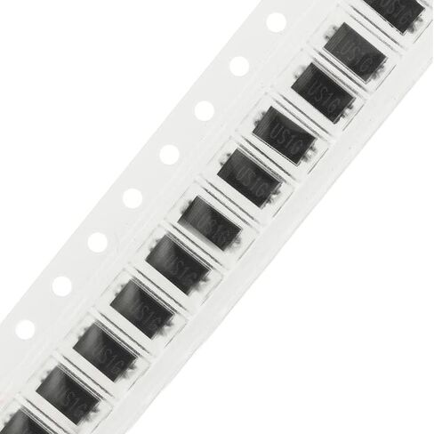 Fielect SMD Rectifier Diode 1A 1000V Electronic Silicon Diodes 80pcs for 1N4007 M7 in Saudi Arabia