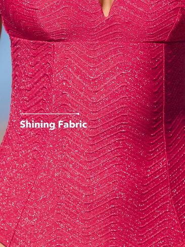 CUPSHE Women's One Piece Swimsuit Bathing Suit Tummy Control Sweetheart Neck V Wire Jacquard Shinning in Saudi Arabia