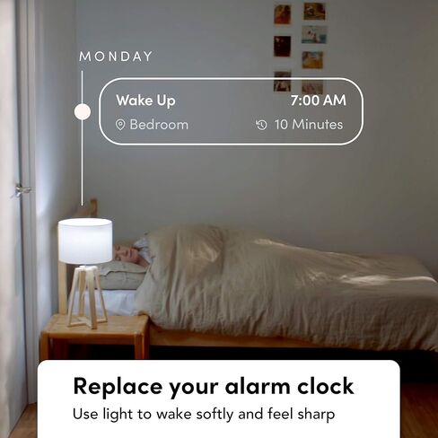 LIFX L3A19LW06E26CA أبيض، لمبة إضاءة LED ذكية A19 Wi-Fi، دافئة، قابلة للتعتيم، لا تحتاج إلى جسر، متوافقة مع Alexa، Hey Google، Apple HomeKit (عبوتان) in Kuwait