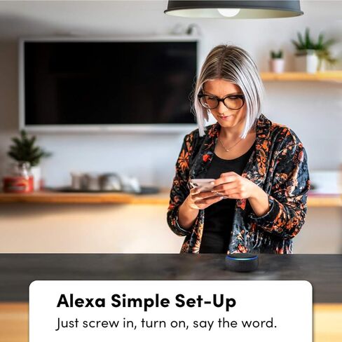 LIFX L3A19LW06E26CA أبيض، لمبة إضاءة LED ذكية A19 Wi-Fi، دافئة، قابلة للتعتيم، لا تحتاج إلى جسر، متوافقة مع Alexa، Hey Google، Apple HomeKit (عبوتان) in Kuwait