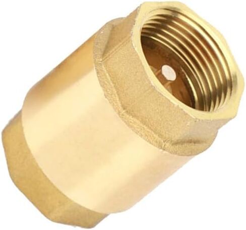 NPT In-Line Check Valve, no-lead Brass,Prevents backflow in well or irrigation systems ((DN32) 1-1/4'') in Saudi Arabia