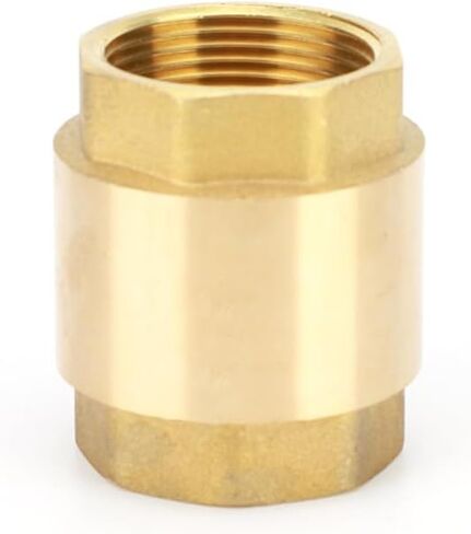 NPT In-Line Check Valve, no-lead Brass,Prevents backflow in well or irrigation systems ((DN32) 1-1/4'') in Saudi Arabia