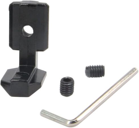 10PCS Black T Slot L-Shape 90 Degree Interior Inside Corner Connector Joint Bracket with Screws for 8mm T Slot Aluminum Extrusion Profile 4040 Series Slot (4040-Black) in Saudi Arabia