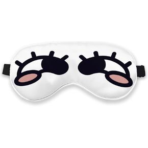 Funny Sleep Masks, Soft Cute Sleeping mask with Adjustable Strap, Sleep mask for Men Women Teens, Funny Night Nap Travel Eye Masks, Cute Cartoon Animal Blackout Novelty Sleep Eye Cover