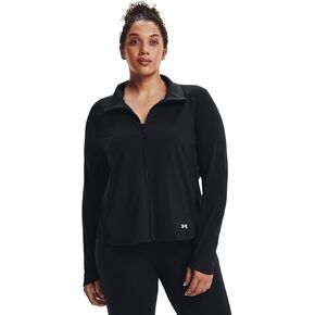 Under Armour - Womens Meridian Jacket, Color Black/Metallic Silver (001), Size: X-Large