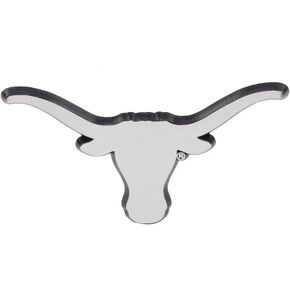ملصق سيارة Treasure Gurus Texas Longhorns عاكس للضوء بشعار UT ثلاثي الأبعاد