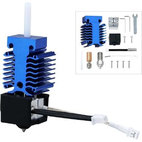 Upgrade Ender 3 V3 SE Hotend Kit 300℃ Bimetal Heatbreak Plated Nozzle High Temperature High Speed Extruder Print Head w/Silicone Sock Compatible with Creality Ender3 V3 SE 3D Printer