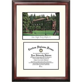 Campus Images WA997V Western Washington University Scholar Diploma Frame, 8.5" x 11"