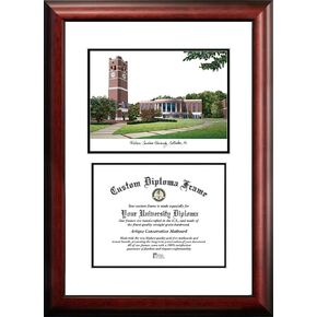 Campus Images NC994V Western Carolina University Scholar Diploma Frame, 8.5" x 11"