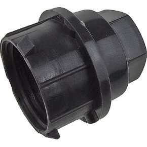 Dorman 611-634 Wheel Fastener Cover Compatible with Select Models - Black/Metallic, 5 Pack
