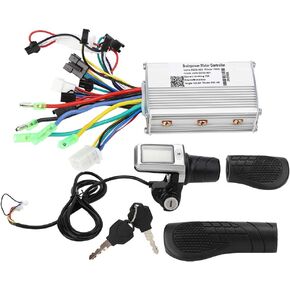 Electric Controller, Electric Scooter Controller Meter Set LCD Split Meter Throttle Grip Set Brushless Motor Controller 36V Ebike Controller 36 V Ebike Controller Kit