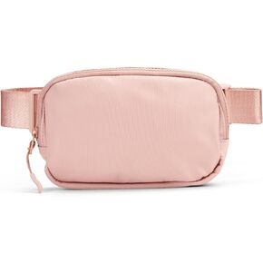 Crossbody Bag Everywhere Belt Bag Fanny Packs Dupes with Adjustable Strap, Small Waist Pouch for Workout Running Traveling Hiking Pink
