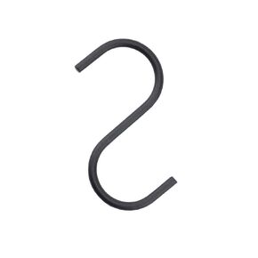 NAHANCO SHKSMRS Raw Steel Jeans Hook, 4" (Pack of 50)