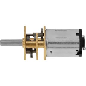 New N20 DC3V 6V 12V 50-2000RPM Micro Speed Reduction Gear DC Electric Motor with Metal Torque Geared Gearbox