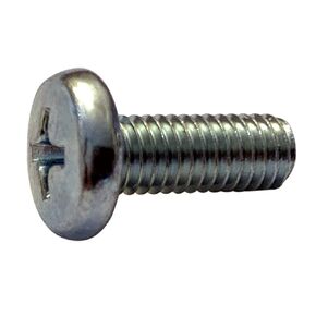 Small Parts 1104MPB #10-32 x 1/4" Phillips Binding Undercut Machine Screw Fully Threaded Zinc (Pack of 100)