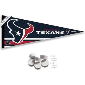 Houston Texans Pennant Banner and Wall Tack Pads