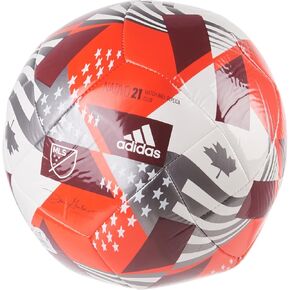 Adidas Size 5 Nativo21 MLS Match Replica Ball White / Red