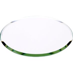 Plymor Round 3mm Beveled Glass Mirror, 3.5 inch x 3.5 inch