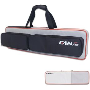 GAN XIN 30 x 18in Large-Capacity Portable Bag for LED Clock, Multifunctional Bag with Two External Pocket and A Mesh Pocket for Tripod and Accessories.