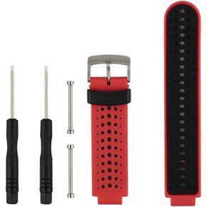 Garmin Watch Band Compatible with Garmin Forerunner 220/230/ 235/620/ 630/735 XT/ 235 Lite, One Size