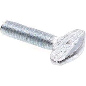 Prime-Line 9045426 Thumb Screw, No Shoulder, Spade Head, 1/4 in-20 X 1 in, Zinc Plated Steel, Pack of 25