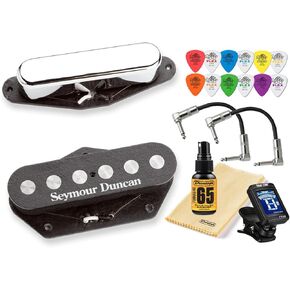 Seymour Duncan Quarter Pound Tele Set Electric Guitar Pickup 11208-14 with Tonebird Bundle