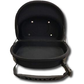 Hooey Unisex Logo Cap Carrier Black, Travel Carry Case for Hats