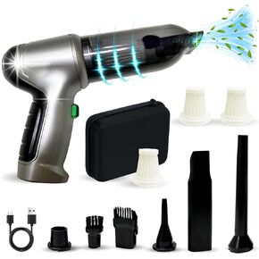 World Tronex Car Vacuum Portable Cordless, Cordless Vacuum for Car Cleaning, Handheld Vacuum Cordless 12000Pa, Vacuum Cleaners for Home