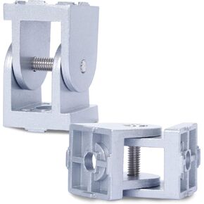 KOOTANS 2pcs/lot Zinc Alloy Flexible Pivot Joint Connector for Aluminum Extrusion Profile 3030 Series Slot 8mm
