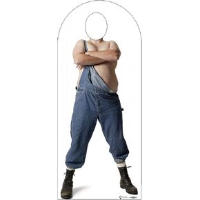 Cardboard People Hillbilly Stand-in Life Size Cardboard Cutout Standup