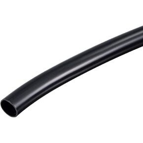 DMiotech 6mm ID 7mm OD, Flexible PVC Hose for Protection of Wires and Cables, 10ft Length Black