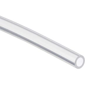 uxcell Silicone Tubing 1/8"(3mm) ID x 3/16"(5mm) OD 16ft 5m Flexible Silicone Rubber Tube Air Hose Water Pipe for Pump Transfer Clear