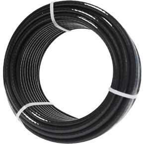 32.8Ft/98.4Ft Fitness Pulley Cable, Gym Steel Cable for DIY Home Gym, Gym Cable Replacement for Pulley Cable Machine,TPU Coated,Thick 1/4"(6mm)