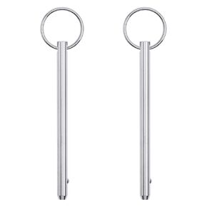 316 Stainless Steel Quick Release Pin 1/4" Diameter Bimini Top Pin Marine Hardware 3'' length 4Pcs