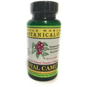 WHOLE WORLD BOTANICALS Royal Camu Trial Size, 70 CT