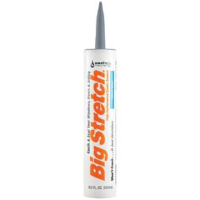 Sashco Big Stretch 10.5 oz High Performance Elastic Sealant, Steel Blue (Pack of 1)