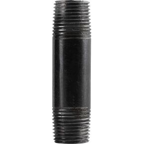 LDR Industries 300 12X6 Pipe Nipple, 1/2-Inch X 6-Inch, Black