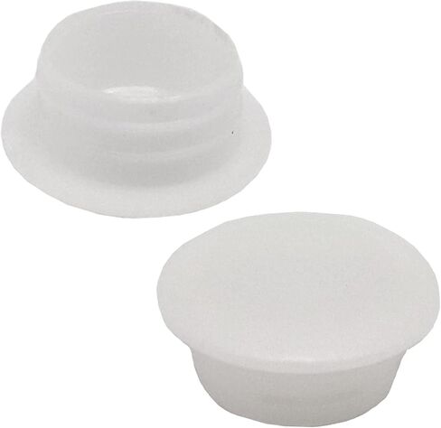100Pcs 15mm/0.59in Plastic Plugs for Holes,White Screw Hole Plugs Button ,for Chair Cabinet Cupboard Shelf(15mm) in Saudi Arabia