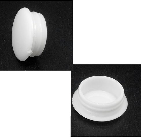 100Pcs 15mm/0.59in Plastic Plugs for Holes,White Screw Hole Plugs Button ,for Chair Cabinet Cupboard Shelf(15mm) in Saudi Arabia