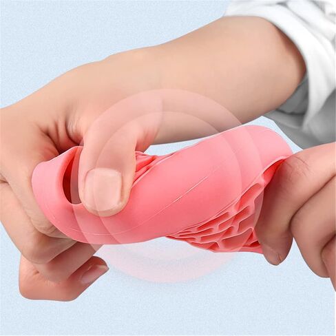 Hand Grip Strengthener, 1 Pcs Forearm Grip Exerciser Honeycomb Design Finger Stretcher, Silicone Stress Relief Grip for Hand Strength & Jnjury Recovery for Athletes, Elderly, Kids in Saudi Arabia