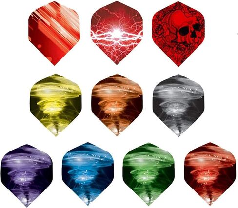 مجموعات رحلات رمي ​​السهام المختلطة - رحلات رمي ​​السهام ذات الشكل القياسي للسهام ذات الأطراف الفولاذية والسهام ذات الأطراف الناعمة 60 قطعة in Kuwait